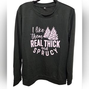 Green Funny Sweatshirt